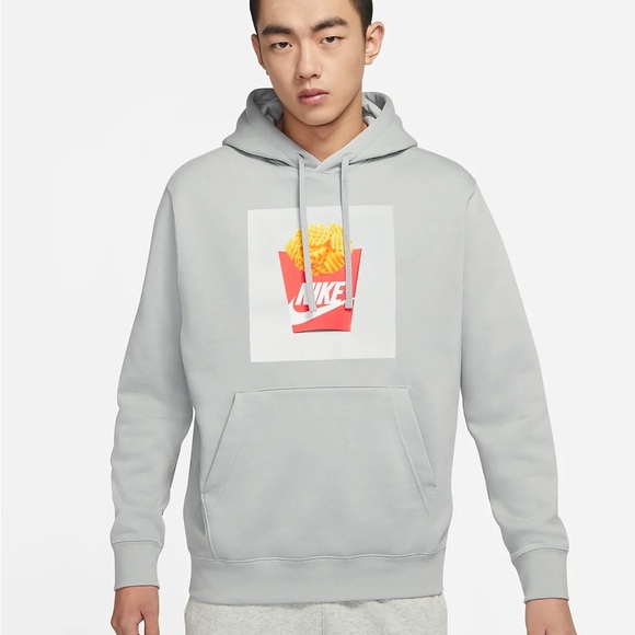 Nike | Shirts | Nike Mens Sole Food Pullover Hoodie Gray Size Small |  Poshmark